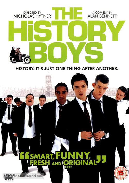 The History Boys - British DVD movie cover