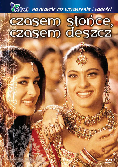Kabhi Khushi Kabhie Gham... - Polish DVD movie cover