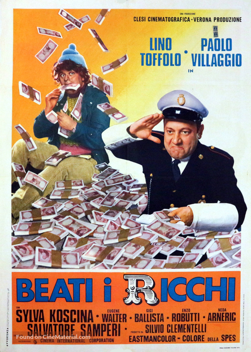 Beati i ricchi - Italian Movie Poster