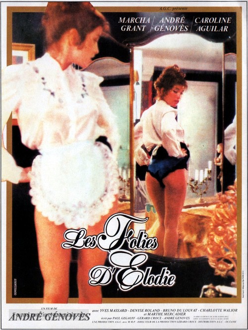 Les folies d&#039;&Eacute;lodie - French Movie Poster