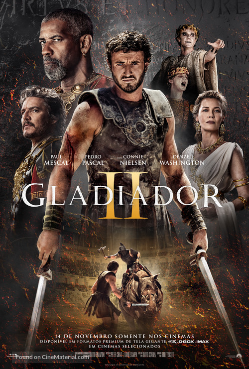 Gladiator II - Brazilian Movie Poster