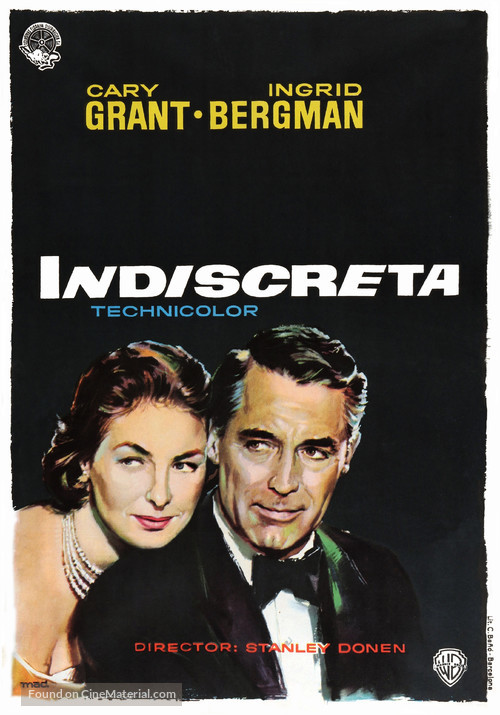 Indiscreet - Spanish Movie Poster