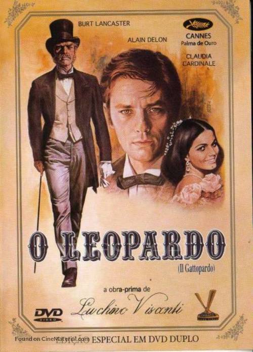 Il gattopardo - Brazilian DVD movie cover