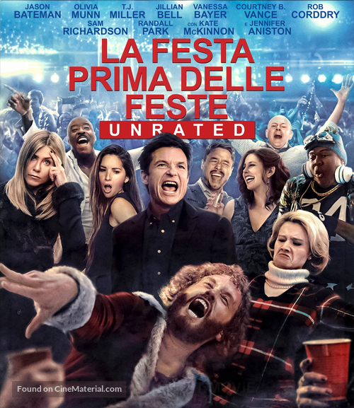 Office Christmas Party - Italian Blu-Ray movie cover