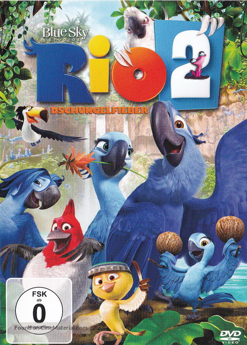 Rio 2 - German DVD movie cover