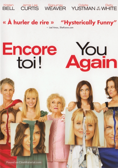 You Again - Canadian DVD movie cover