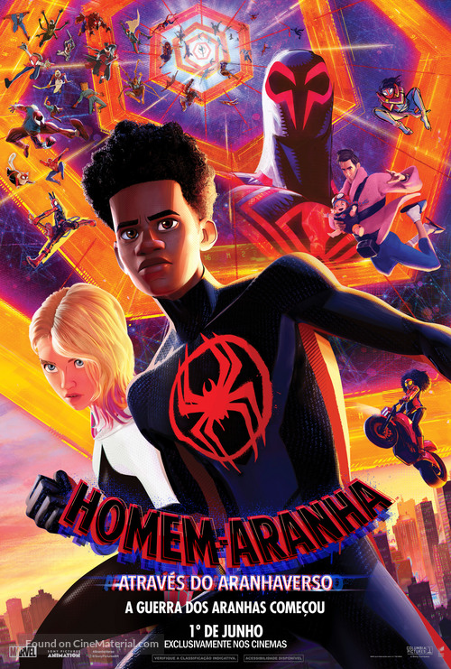 Spider-Man: Across the Spider-Verse - Brazilian Movie Poster