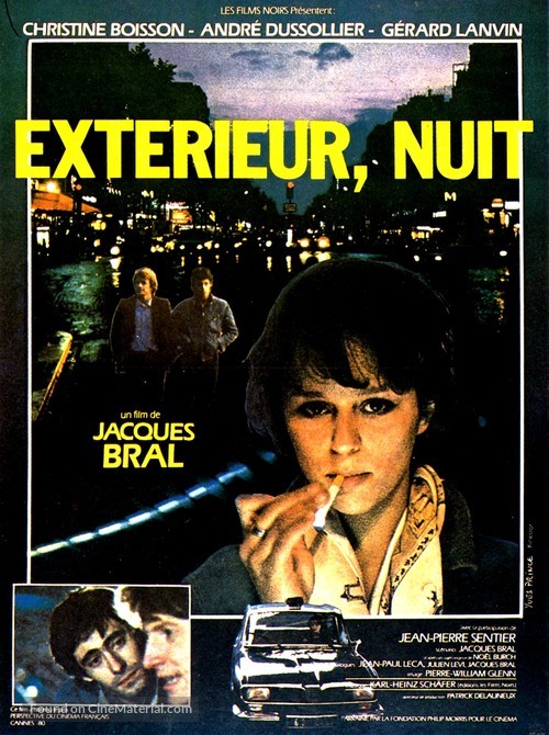 Ext&eacute;rieur, nuit - French Movie Poster