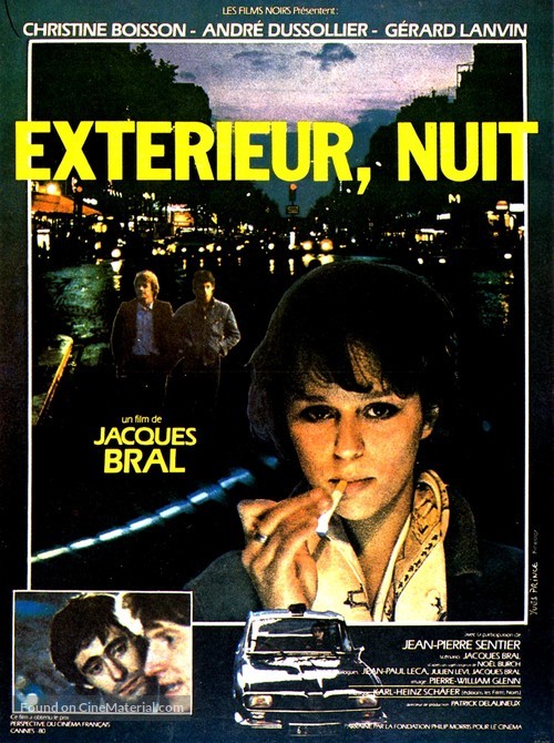 Ext&eacute;rieur, nuit - French Movie Poster