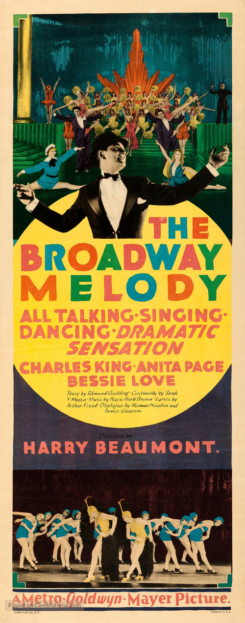 The Broadway Melody - Movie Poster