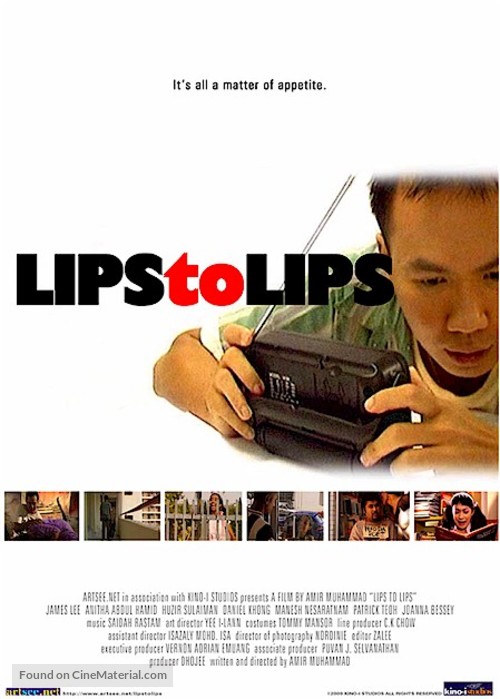 Lips to Lips - Malaysian Movie Poster