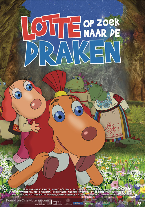 Lotte ja kadunud lohed - Dutch Movie Poster