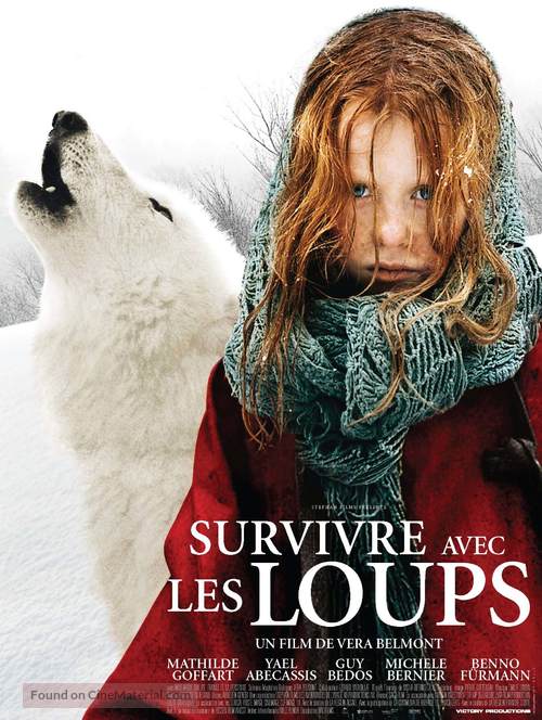 Survivre avec les loups - Belgian poster