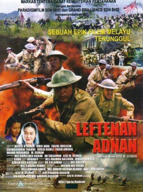 Leftenan Adnan - Malaysian Movie Poster