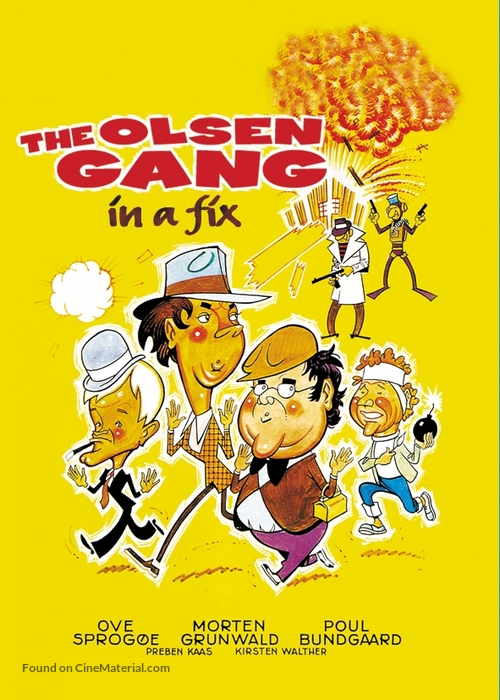 Olsen-banden p&aring; spanden - British Movie Poster