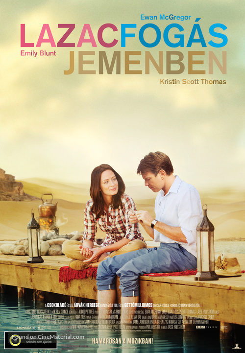 Salmon Fishing in the Yemen - Hungarian Movie Poster