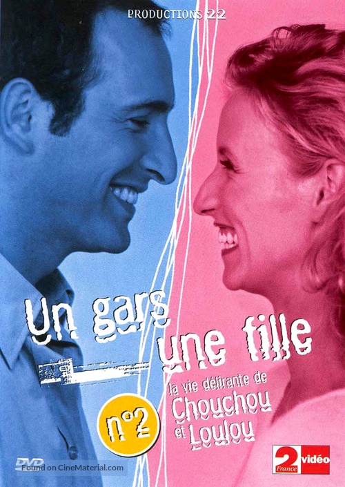 &quot;Un gars, une fille&quot; - French DVD movie cover