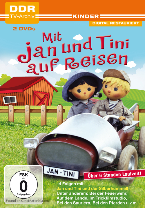 &quot;Mit Jan und Tini auf Reisen&quot; - German DVD movie cover