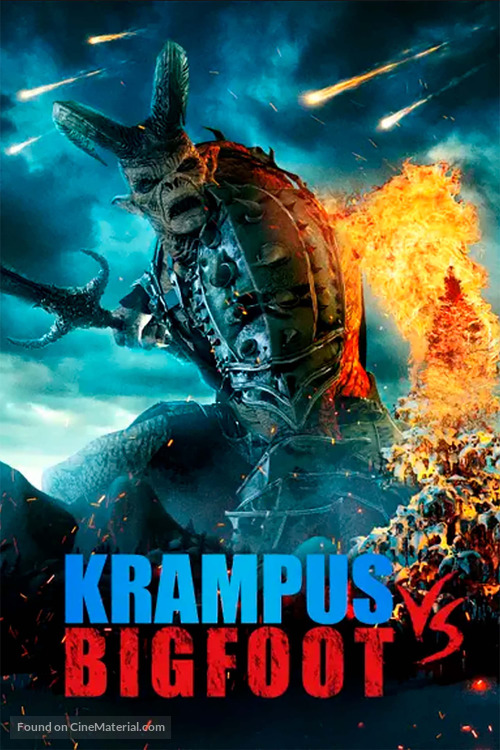 Bigfoot vs Krampus - Movie Poster