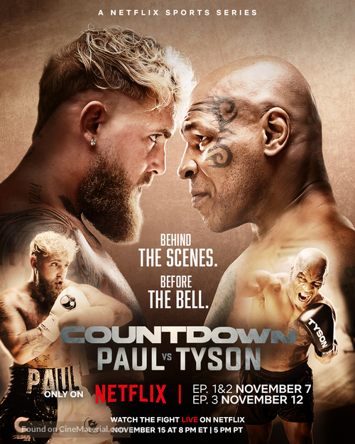 Countdown: Paul vs Tyson - Movie Poster