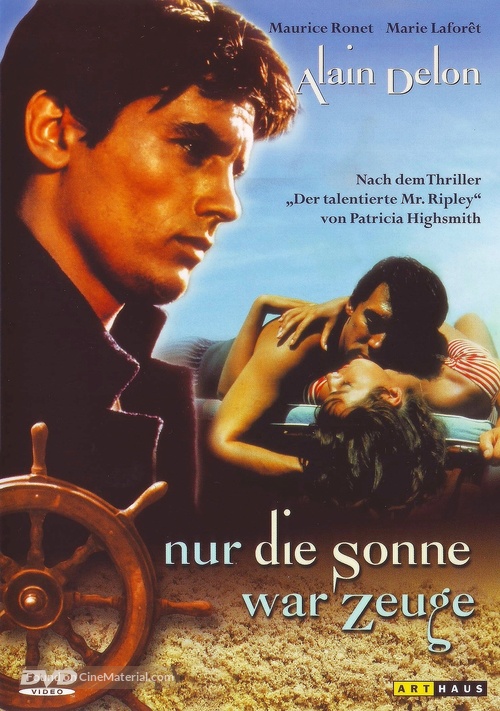 Plein soleil - German DVD movie cover