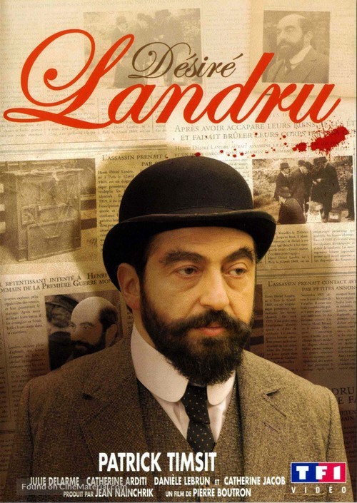 D&eacute;sir&eacute; Landru - French DVD movie cover