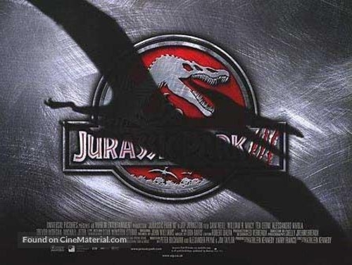 Jurassic Park III - British Movie Poster