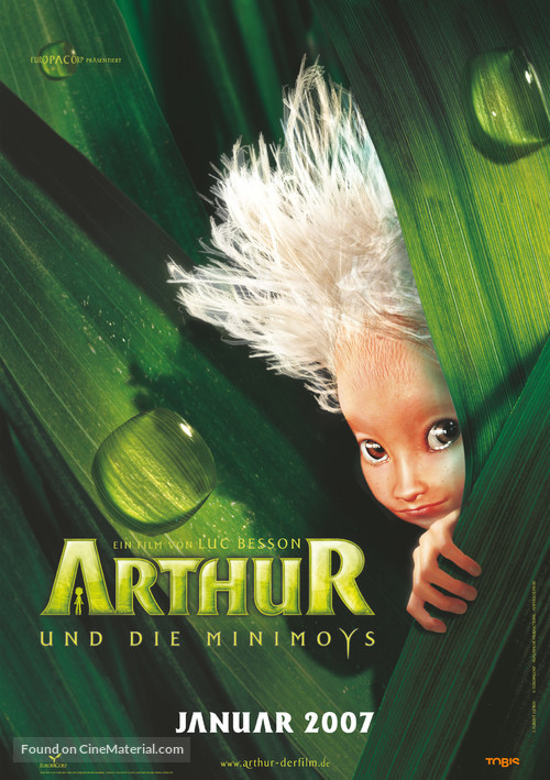 Arthur et les Minimoys - German Movie Poster