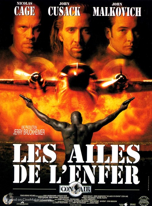 Con Air - French Movie Poster