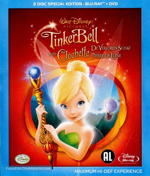 Tinker Bell and the Lost Treasure - Dutch Blu-Ray movie cover