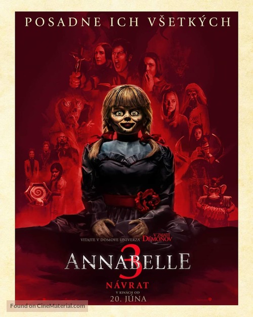 Annabelle Comes Home - Slovak Movie Poster