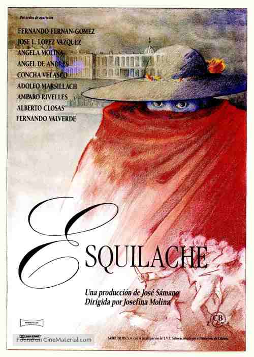 Esquilache - Spanish Movie Poster