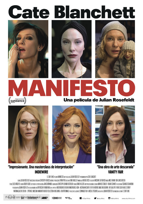 Manifesto - Spanish Movie Poster