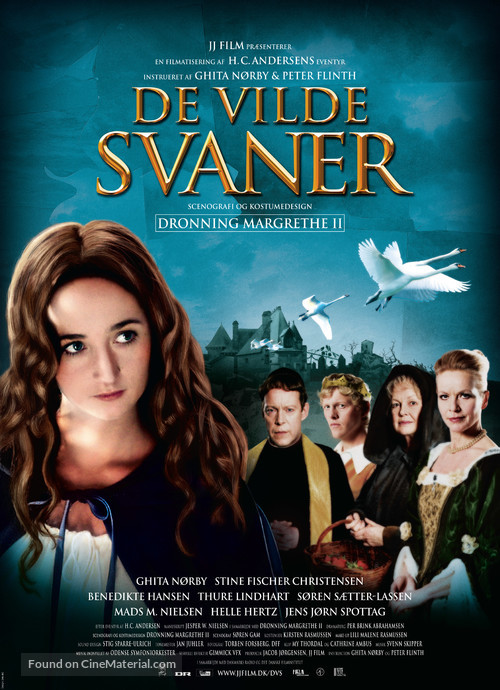 De vilde svaner - Danish Movie Poster