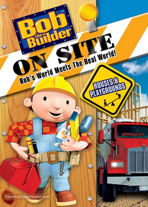 Bob the Builder on Site - DVD movie cover