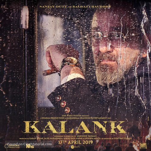 Kalank - Indian Movie Poster