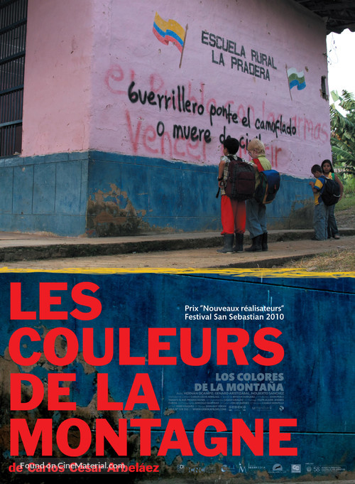 Los colores de la monta&ntilde;a - French Movie Poster