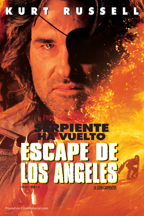 Escape from L.A. - Argentinian DVD movie cover