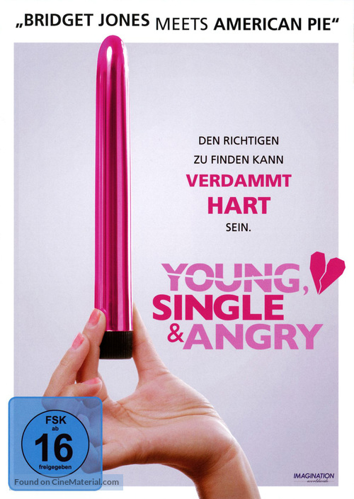 Young, Single &amp; Angry - German DVD movie cover