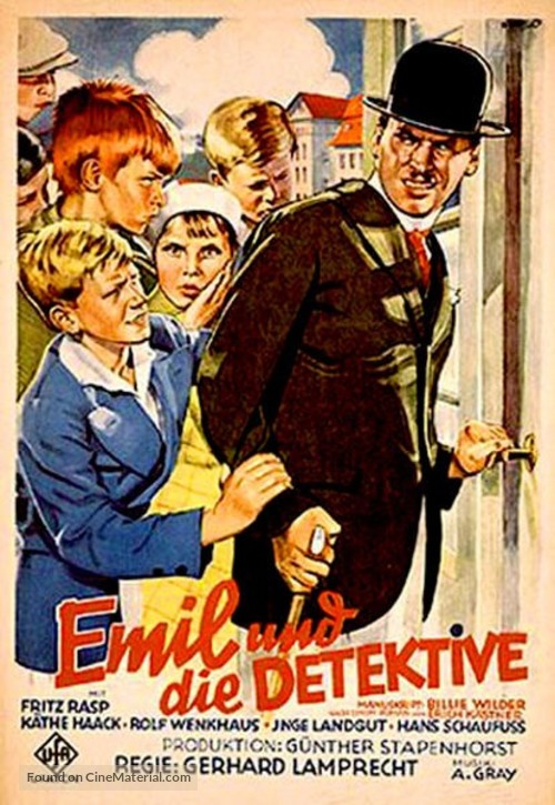 Emil und die Detektive - German Movie Poster