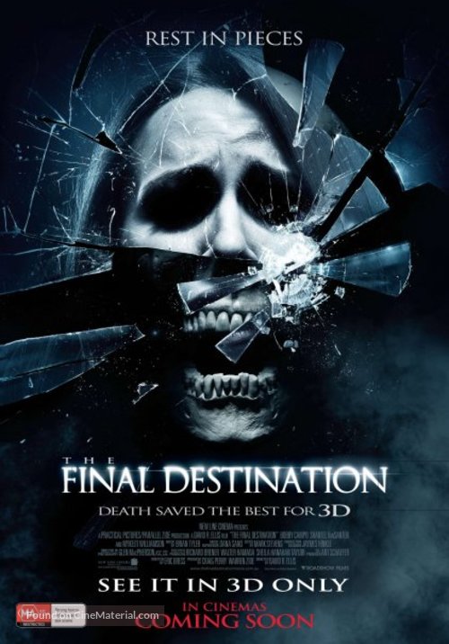 The Final Destination - Australian Movie Poster
