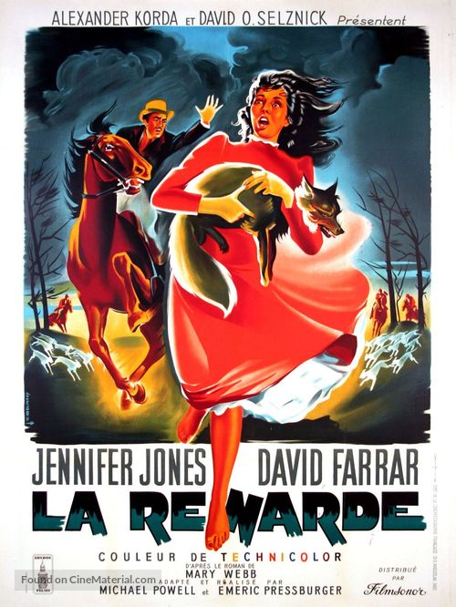 Gone to Earth - French Movie Poster