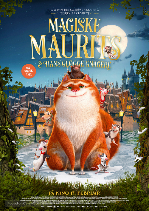 The Amazing Maurice - Norwegian Movie Poster
