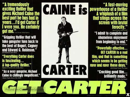 Get Carter - British Movie Poster