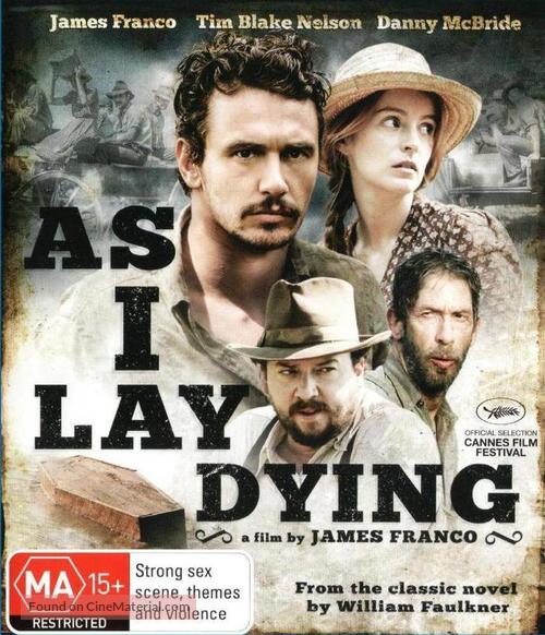 As I Lay Dying - Australian Blu-Ray movie cover