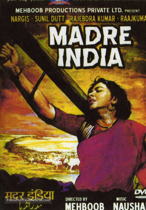 Mother India - Spanish DVD movie cover