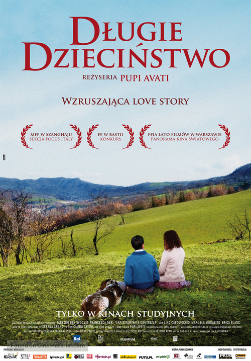Una sconfinata giovinezza - Polish Movie Poster