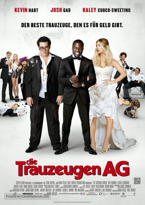 The Wedding Ringer - German Movie Poster