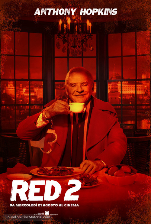 RED 2 - Italian Movie Poster