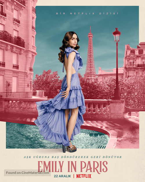 &quot;Emily in Paris&quot; - Turkish Movie Poster